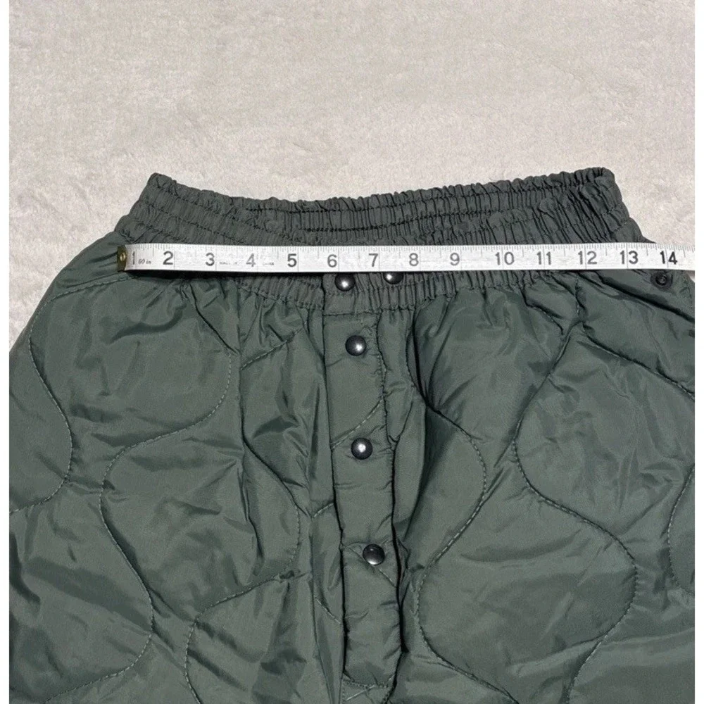 USAF CWU-9/P Flyers Liner Trousers Men's Medium Green Quilted Military Pants VTG